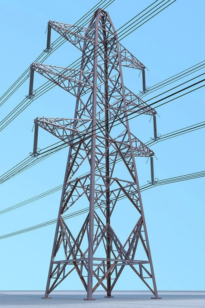 Transmission Overhead Line Towers factory